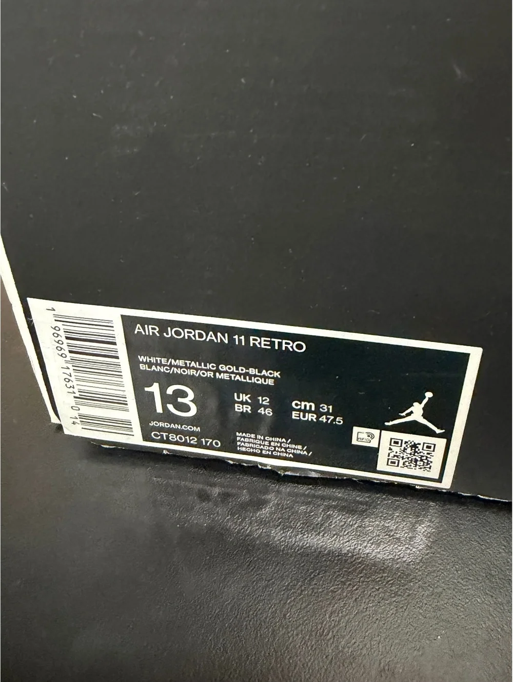 Size 13 - Air Jordan 11 Retro “Gratitude/Defining Moments” *WORN ONCE*
